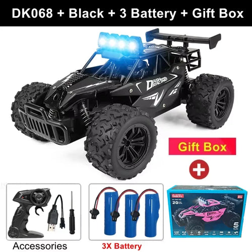 Remote Control Car RC Drift Racing 1:16 Vehicle Off Road Alloy 2.4G
