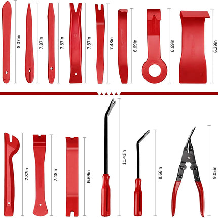 Auto Interior Disassembly Kit Car Plastic Trim Removal Tool Car Clips