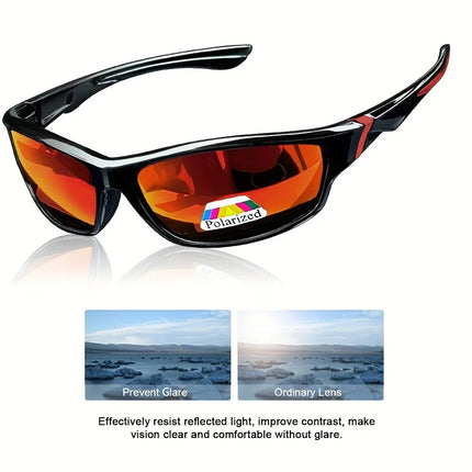1/3PCS Vintage Sports Sunglasses Men Women Fishing Running Cycling