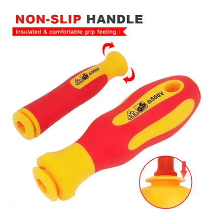Interchangeable Blade VDE Insulated Screwdriver Set with