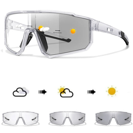 Fashion Brand Men Women Bicycle Photochromic Eyewear MTB Bike Fishing