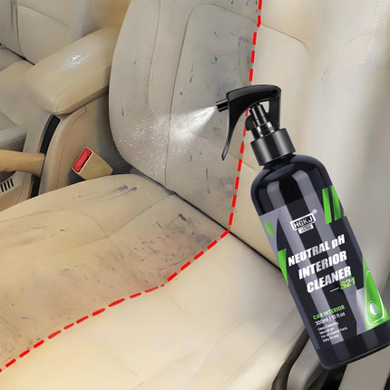 Car Interior Cleaner Agent Ceiling Cleaner Leather Flannel Woven