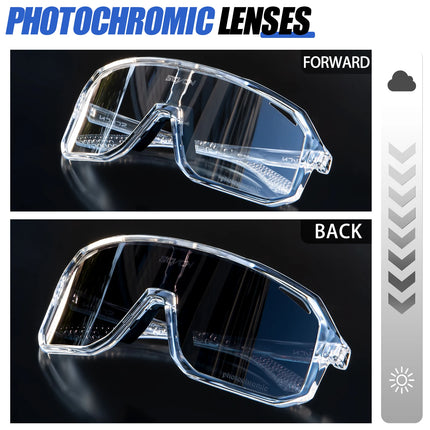 SCVCN Cycling Sunglasses Photochromic Glasses for Men Sun Mountain