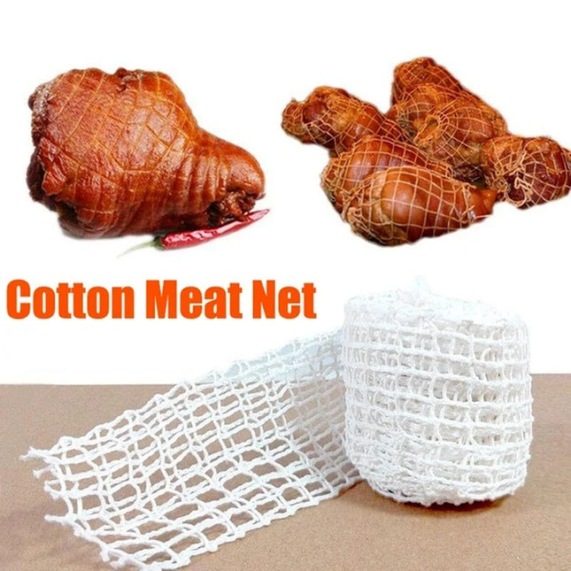 3 Meters Cotton Meat Net Ham Sausage Net Butcher's String Sausage Roll
