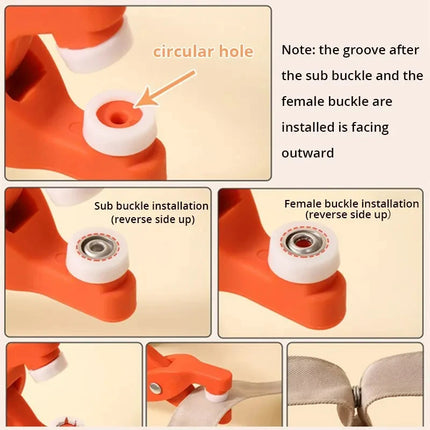 Snap Button Kit With Hand Pressure Pliers 50pcs Snaps , Metal Snaps