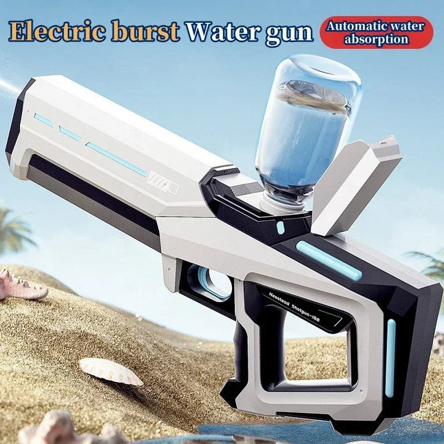Automatic water absorbing electric water gun, outdoor beach swimming