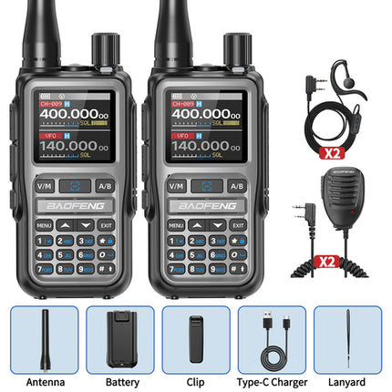 BAOFENG UV-5R Mini Walkie Talkie Multi Band Bluetooth Programming