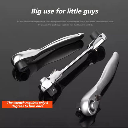 1/4" Mini Socket/ Mini Bit/ 2-in-1 Ratchet Handle Wrenches