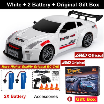 New 4WD Remote Control Drift Car Full Size 1:24 Mini Remote Control
