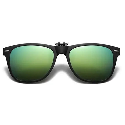 Polarized Clip on Sunglasses Men Car Driver Goggles Night Vision