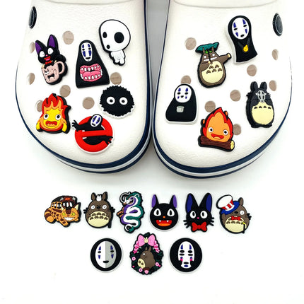 MINISO Cute Anime Shoes Charming Shoes Sandals Decoration PVC Cartoon