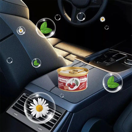 Car Air Freshener Bubble Gum Scent Organic Cans Odor Eliminator