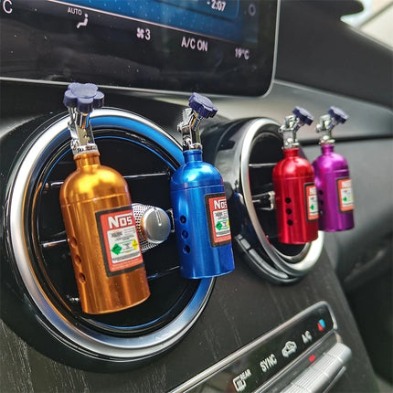 Popular Car Air Freshener NOS Nitrogen Bottle Air Vent Aromatherapy