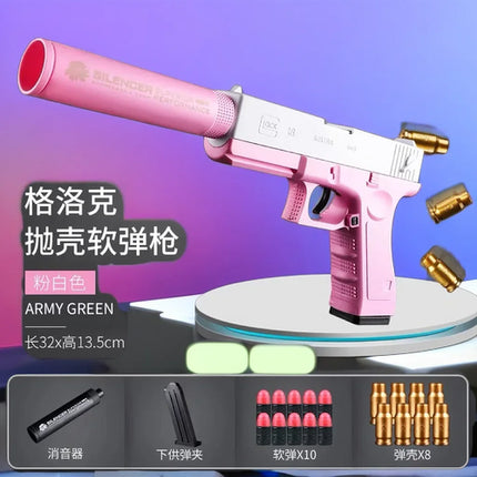 M1911 Soft Bullet Toy Gun Foam Ejection Toy Foam Darts Christmas Gift
