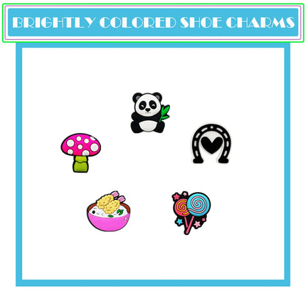 Lot of  20/30/50/100/200Pcs Random Shoe Charms for Sandals,Shoe DIY