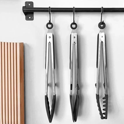 Kitchen Tongs Silicone Food Tongs Non Stick Cooking Serving Tongs For