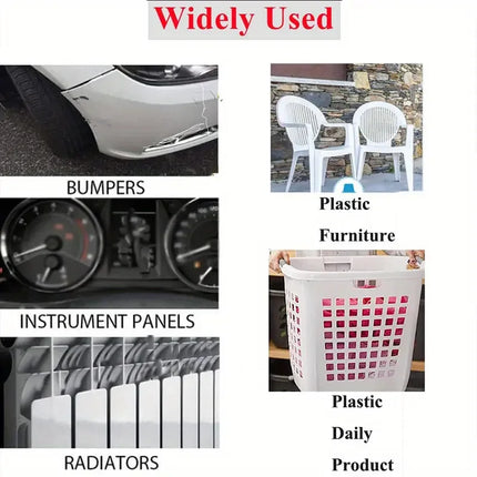 Hot Stapler Welding Kit - 100-600Pcs Precut Wave Nails for Auto