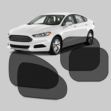 SEAMETAL 2PCS Car Window Sunshade Cover Sun Shield UV Protection Auto
