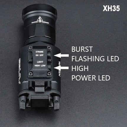 Tactical Surefir X300 X300U Ultra X300V XH35 Metal Pistol Gun Strobe