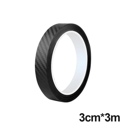 Carbon Fiber Sticker Car Door Sill Protector Film Auto Door Sill Edge