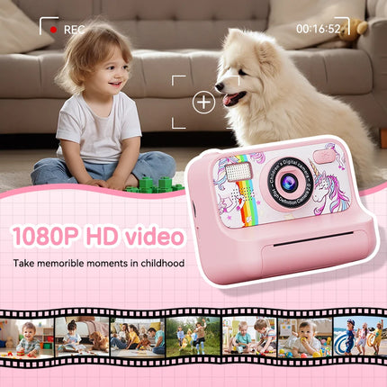 Christmas Gift 4000W Dual Lens Kids Camera 2.4inch 16X Zoom Instant