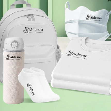 Personalized Kids Name Stamp Pro - Custom Engraved Name Kit with