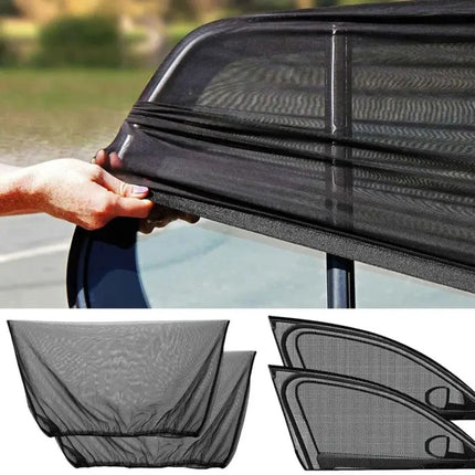 1Pair Car Window Sunshade Mesh Auto Rear Side Window Car Styling