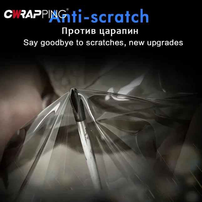 30*200cm Car Headlight Tint Fog Light Taillight Waterproof Stickers