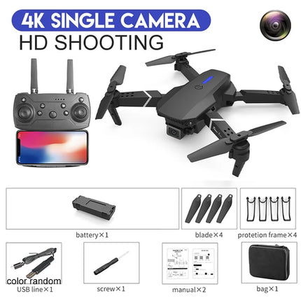 2024 E88Pro RC Drone 4K Professinal With 1080P Wide Angle HD Camera