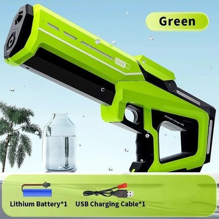 Automatic water absorbing electric water gun, outdoor beach swimming