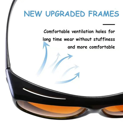 2024 KJOY Brand Night Vision Sunglasses Car Night Driving Glasses