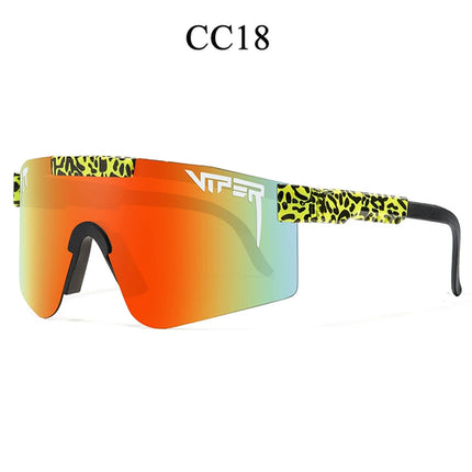 Men Women Pit Viper Cycling Glasses UV400 Sunglasses Adults Outdoor