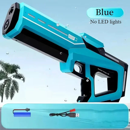 Pulse electric continuous water gun for children, high-pressure and