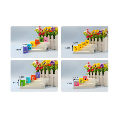 12pcs Rainbow Circle Funny Magic Toys Children Educational Coil