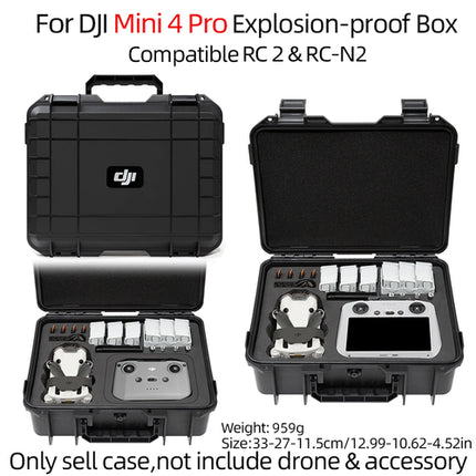 For DJI Mini 4 Pro Case Mini 4 Pro Explosion Proof Case Mini 4 Pro Bag