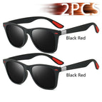2PCS  BlackRed