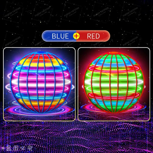 Flying Ball Boomerang Fly Orb Magic With LED Lights Drone Hover Ball