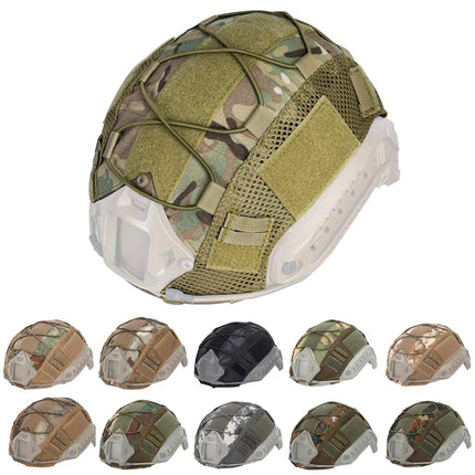 BOOIU Tactical Helmet Cover for MH PJ BJ OPS-Core Fast Helmet Hunting