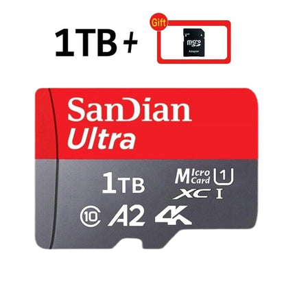 Original 2TB 1TB SanDian Ultra Card SD/TF Flash Memory Card 256/512GB