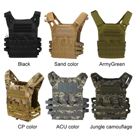 Tactical Vest Waterproof Outdoor Body Armor Lightweight JPC Molle