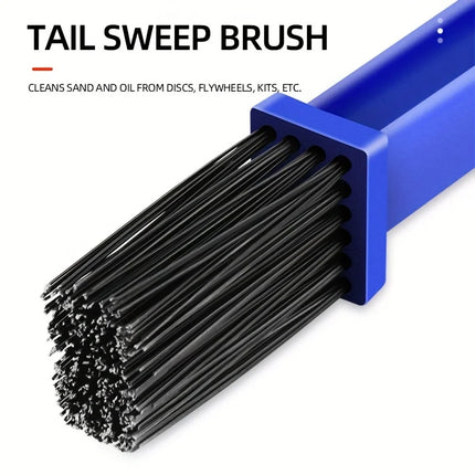 Portable Chain Cleaner Motorcycle Road Bike Chain Clean Brush Bicycle