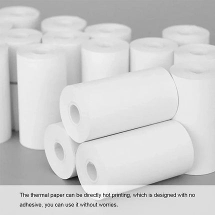 57*25mm 10 Thermal Paper Color White for Children Camera Instant
