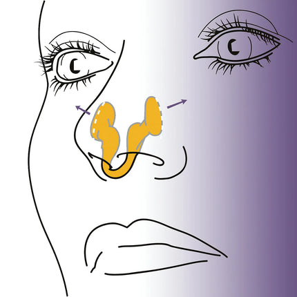 2pcs Mini Stop Snoring Device Silicone Elastic Nose Clip Anti-Snoring