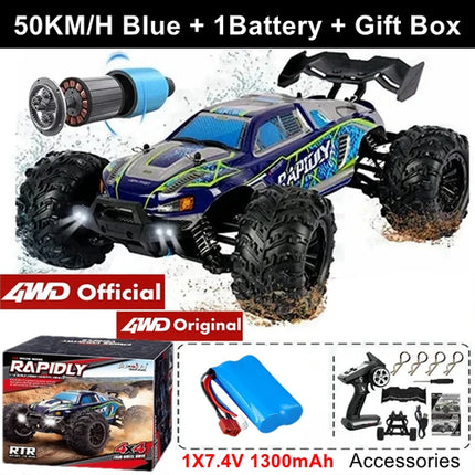 4WD Remote Control Car Off Road 4x4 RC High Speed Buggy Truck Super