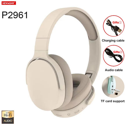 #NEW Fashion Wireless Bluetooth Headphones Over Ear HIFI Stereo
