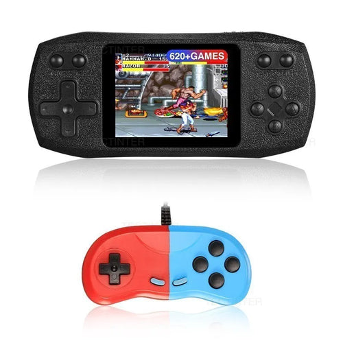 Retro Video Game Console Built in 620 Classic Games Portable Handheld