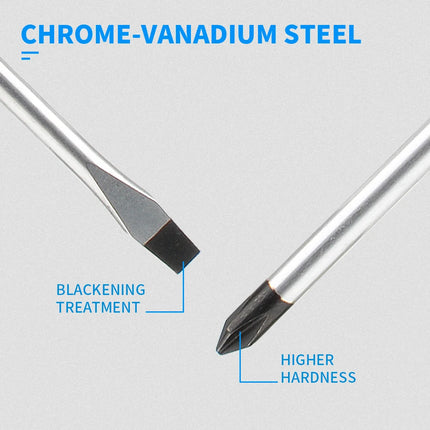 4PCS Multipurpose Handle Screwdrivers Set Electrician Insulated