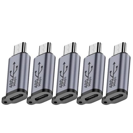 1pcs C- Type Female to Mini USB/C-Type Female to Micro USB/Micro USB