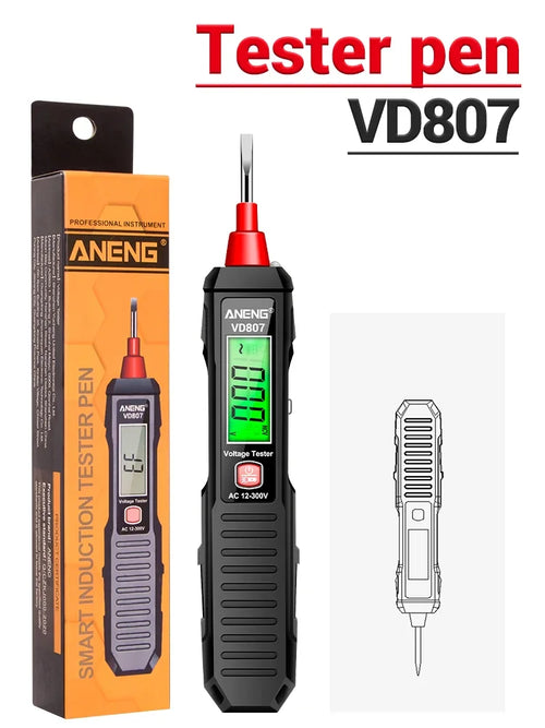 ANENG VD807 One-word Induction Portable 50/60Hz Smart Electric Pen
