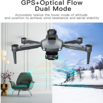 L600 PROMAX Drone 4K Professional 5G GPS HD 3-axis Gimbal Photography